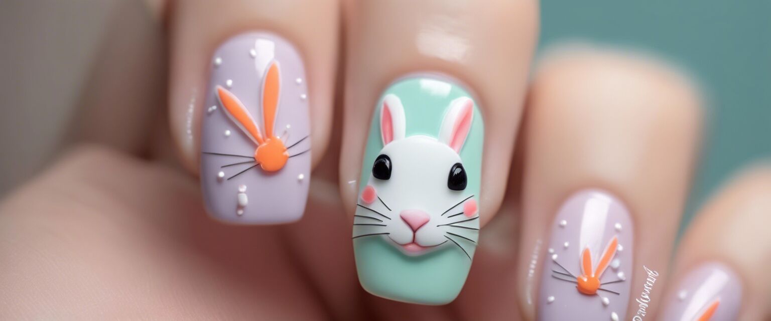 DiseÃ±o de uÃ±as de conejo